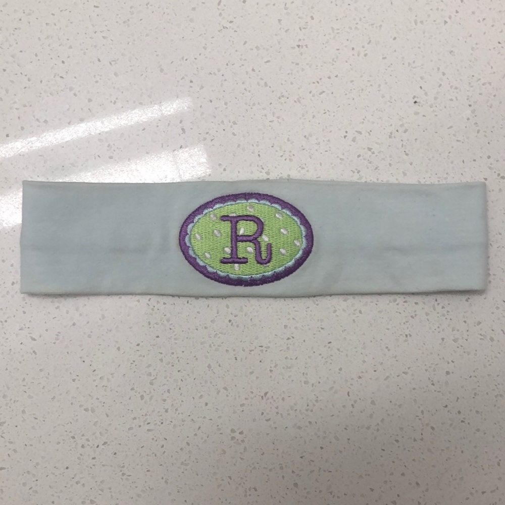 🌵 “R” Embroidered Headband